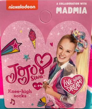 JoJo Siwa collaborates with MADMIA to create a range of MUST HAVE socks