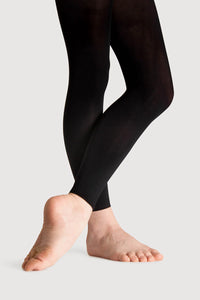 Bloch Black Elite Footless Contemporary Tights