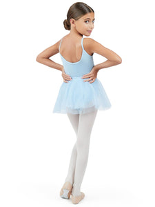 Capezio Double Layer Pull On Skirt - Pale Blue