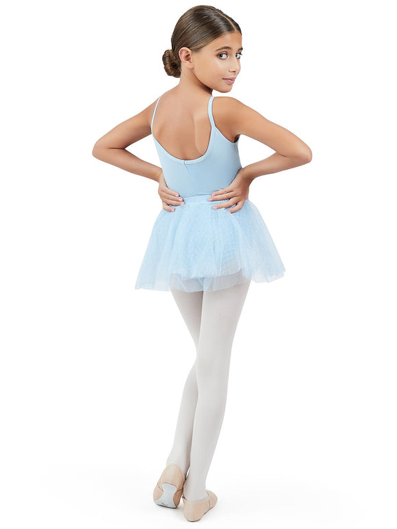 Capezio Double Layer Pull On Skirt - Pale Blue