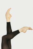 Wear Moi Black Footless Contemporary Tights