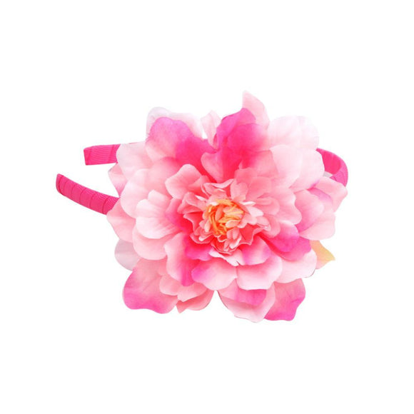 Pretty Dehlia Flower Headband