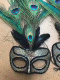 Peacock Face Mask